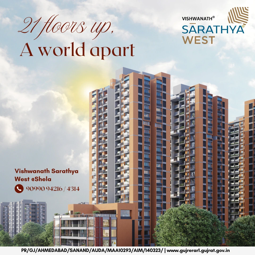 Best Luxurious Flats in Ahmedabad: Sarathya West